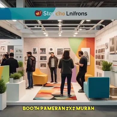 booth pameran 2x2 murah